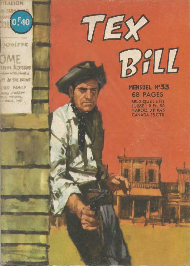 Scan de la Couverture Tex Bill n 33